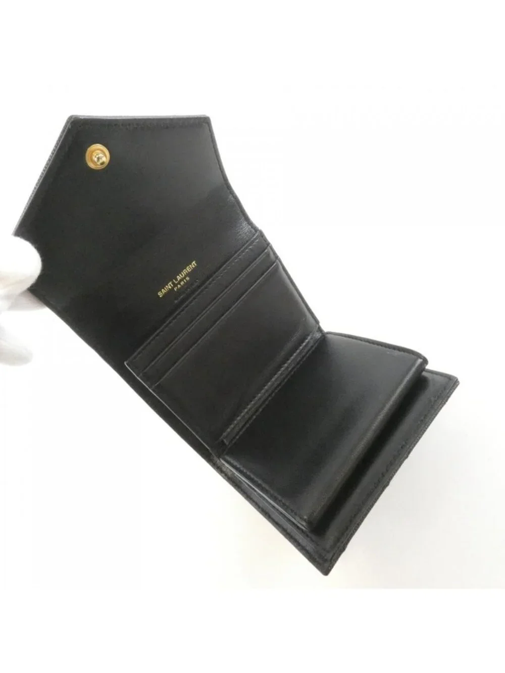 Saint Laurent Wallet Black